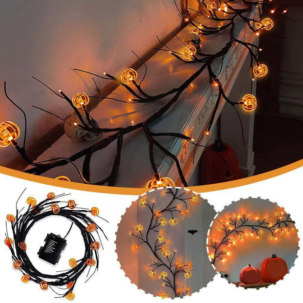 Halloween LED Willow Vine String By Eridelle 🎃