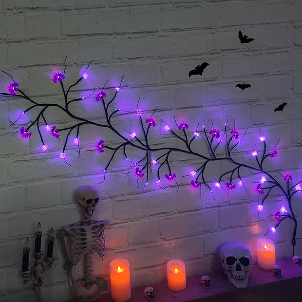 Halloween LED Willow Vine String By Eridelle 🎃